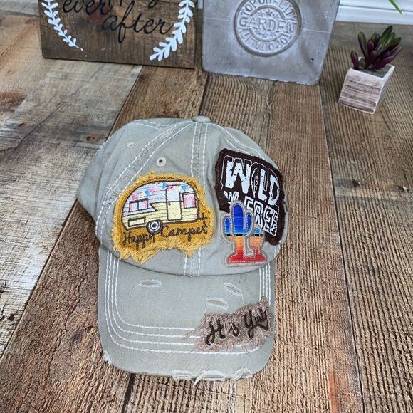 K bethos happy camper hat strapback - Picture 7 of 9